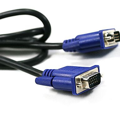 VGA Cable Male to Male SVGA - 1.5m