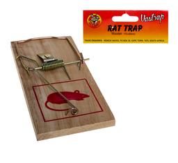 Bulk Pack 5 x Vastrap Trap Rat Wooden 17x8cm