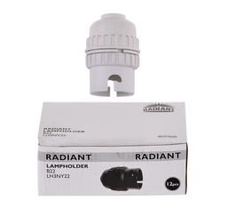 Bulk Pack 2 x Lamp-Holder Cordgrip White Pack Of 10 Bulk