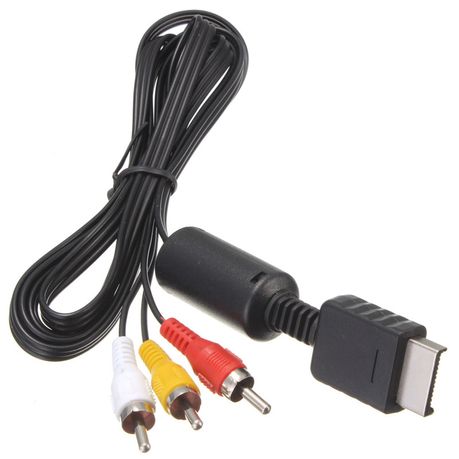 AV 3RCA Cable for Playstation PS3 & PS2 Component TV