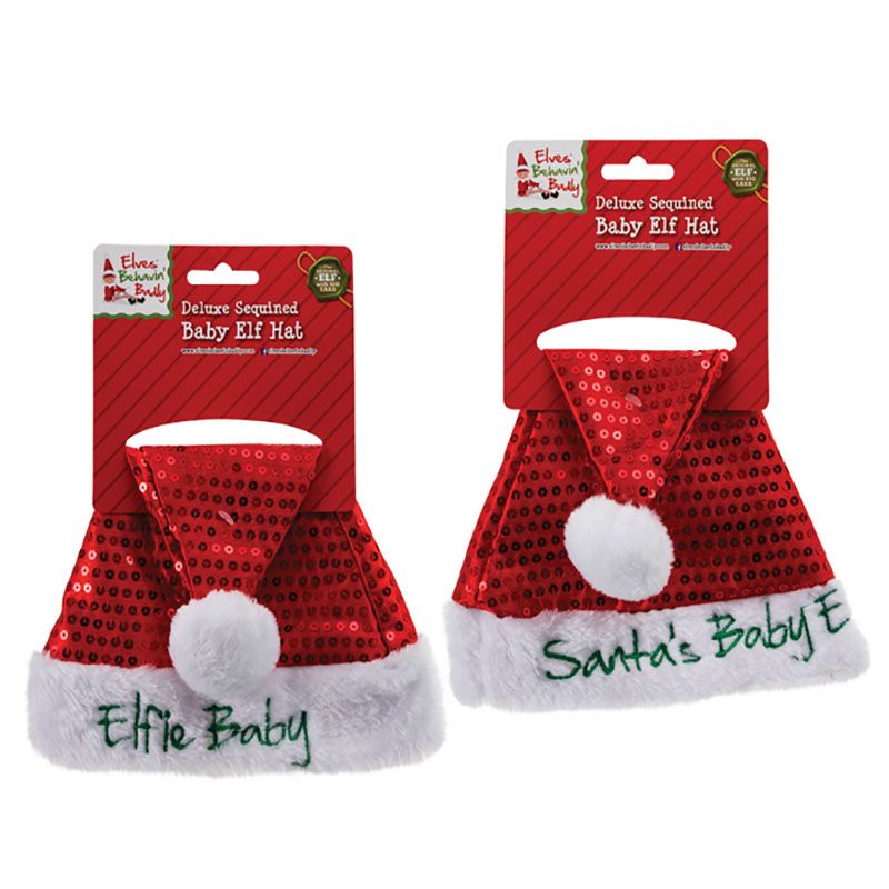 Bulk Pack x 2 Xmas Dress Up Elf Baby Hat