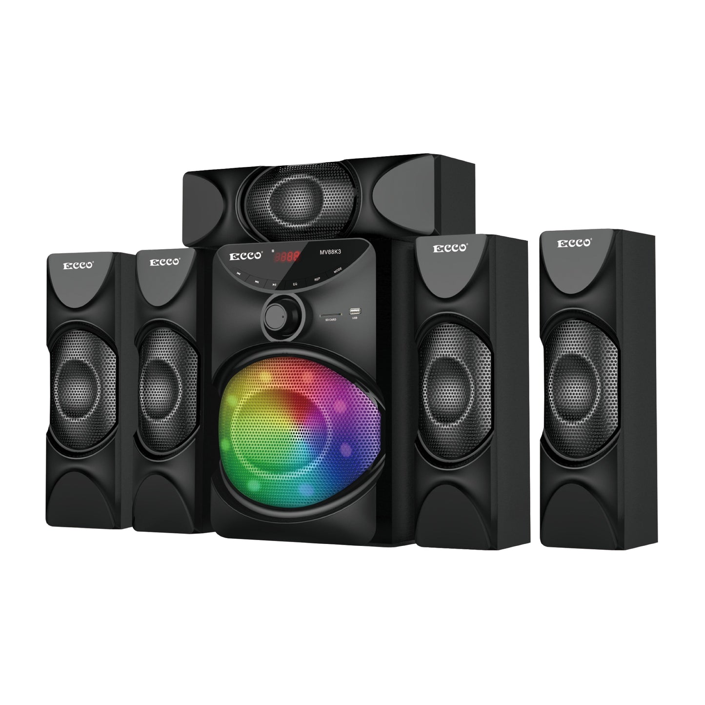 Ecco Home Theater 5.1 No DVD BT