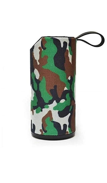 Harwa Portable Wireless Speaker with TF Card Functionality - Camouflage