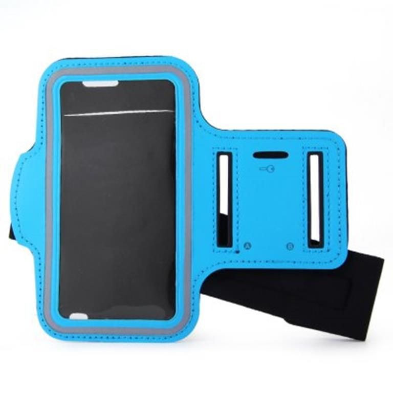 Sports Arm Band for Iphone 6 Plus and Iphone 7 Plus (5.5 Inch) - Blue