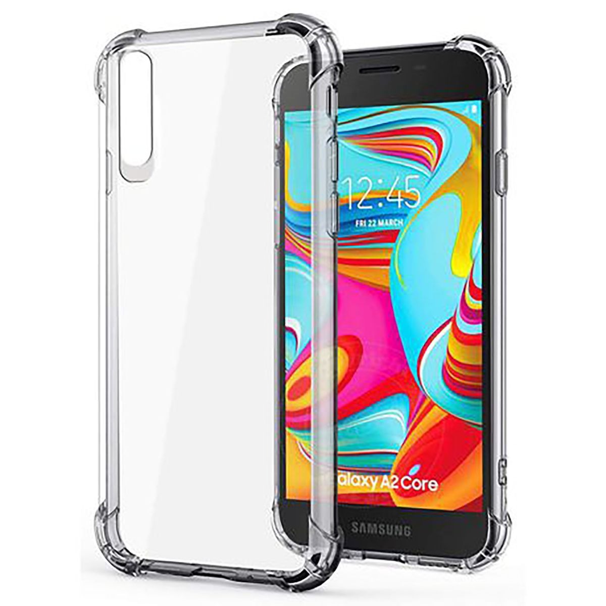 Protective Shockproof Gel Case for Samsung Galaxy A2 Core (2019)