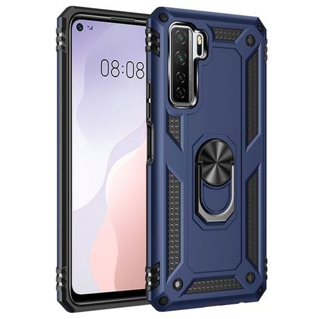Favorable impression Military Shockproof Case for Huawei P40 Lite 5G - Navy