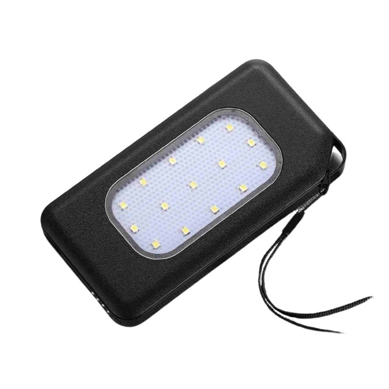LED Lantern Power Bank - 8000mAh - Black