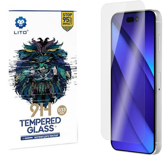 9H Tempered Glass Screenguard for iPhone 14 Pro - 6.1