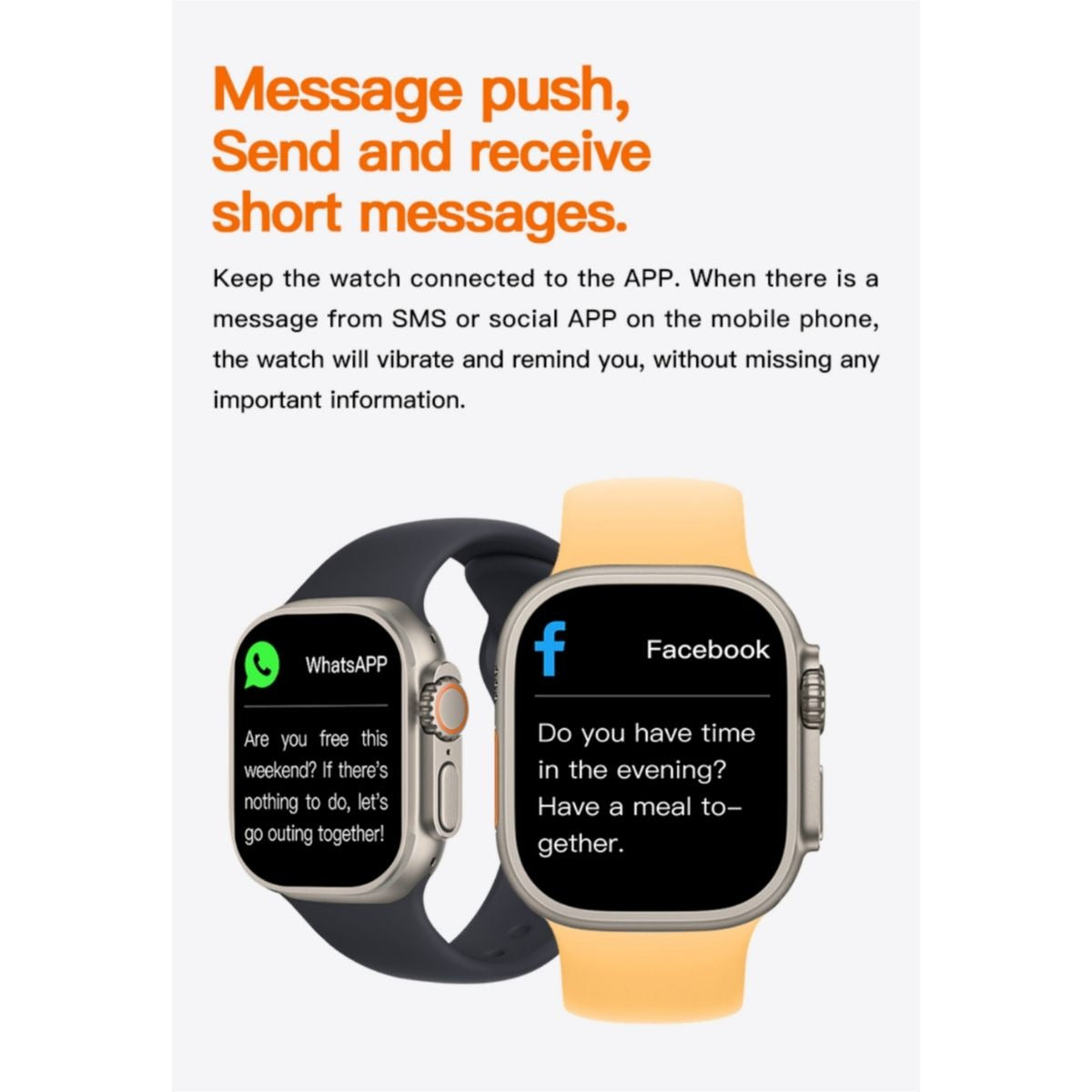 Black Fitness Tracker Smart Watch