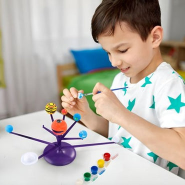 STEM Solar System Planetarium Model Kit Set for Kids Children