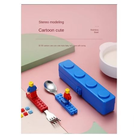 Stainless Steel Fork And Spoon Set For Kids ID100