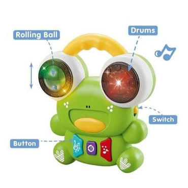 Baby Educational Frog Drum Toy For Kids