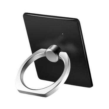 Metal Finger Ring Mobile Phone Holder - Black