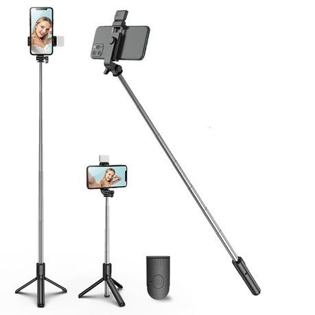 Selfie Stick Tripod With LED H1S