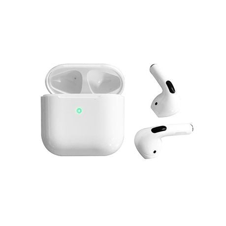 Portable Premium Bluetooth Super-Bass Wireless Earphones Pro 4 (White)