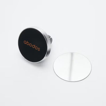 ABODOS - AS-TS61 - Magnet Car Holder - Black & Silver