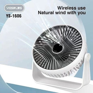 Yesplus - YS-1606 - Adjustable Desk Fan - White