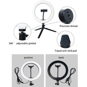 RING LIGHT 26CM with Adjustable STAND