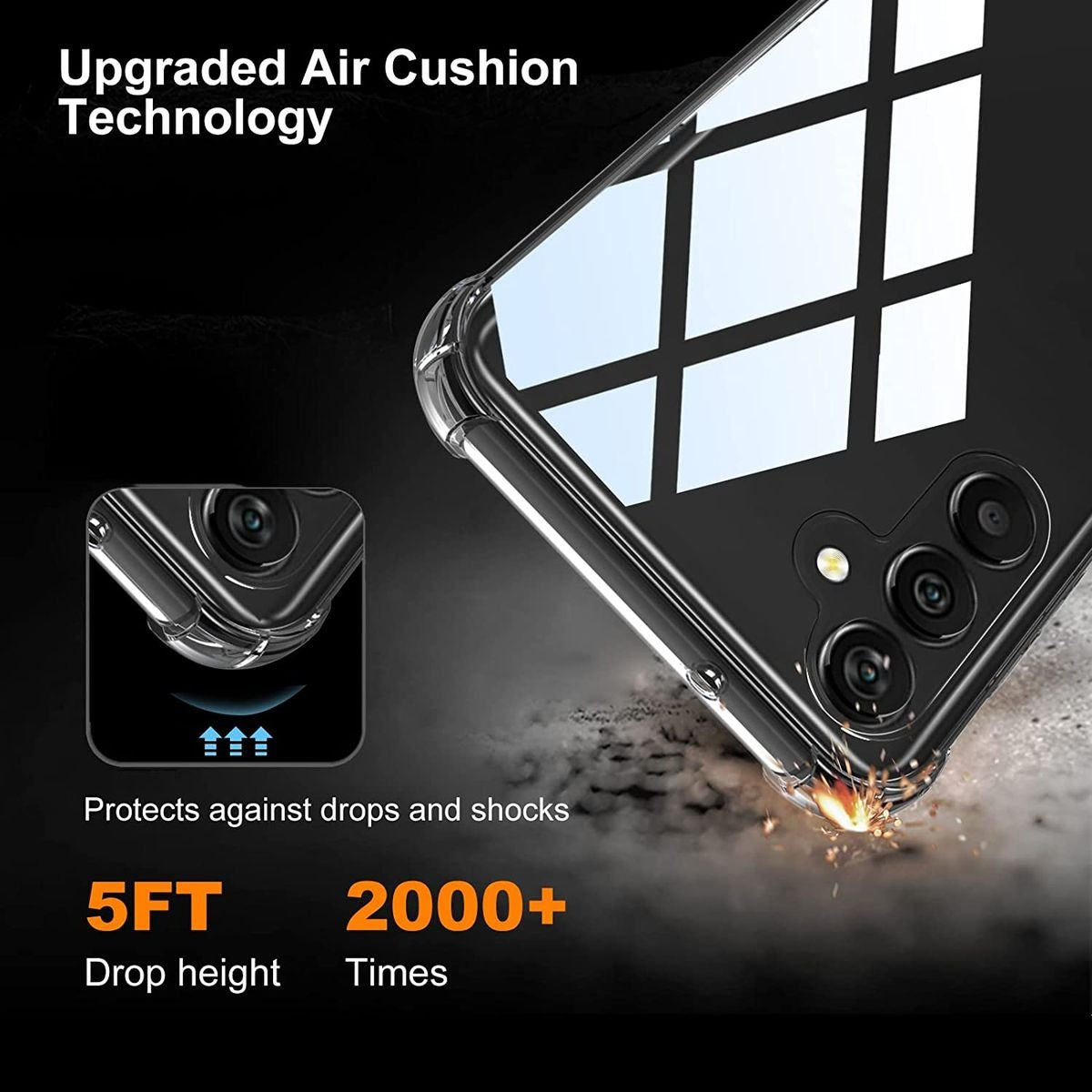 Pro-Techt Clear Shockproof Cover Case for Samsung Galaxy A24