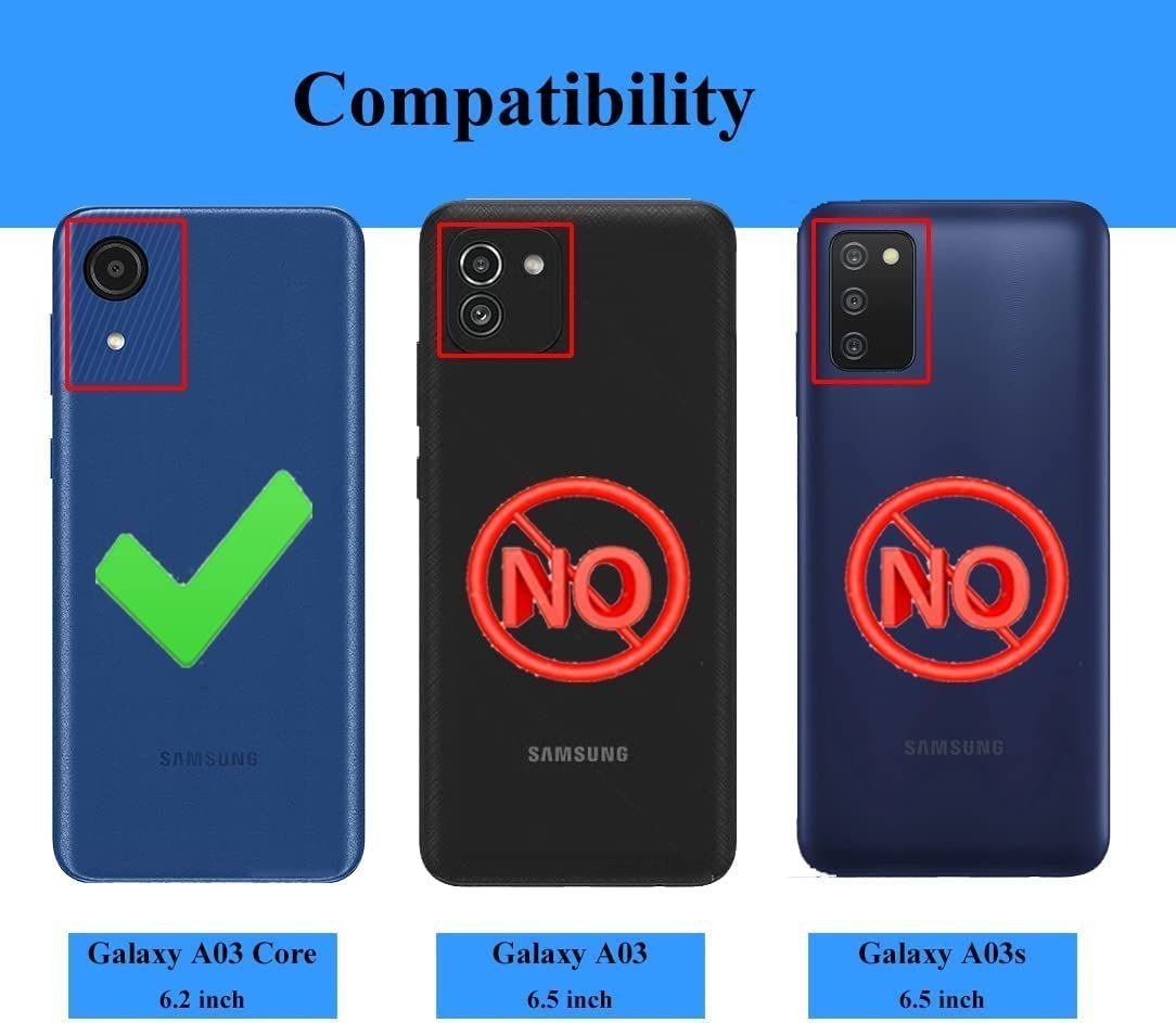 Shockproof Armor Stand Case for Samsung Galaxy A3 Core (2020) - Silver