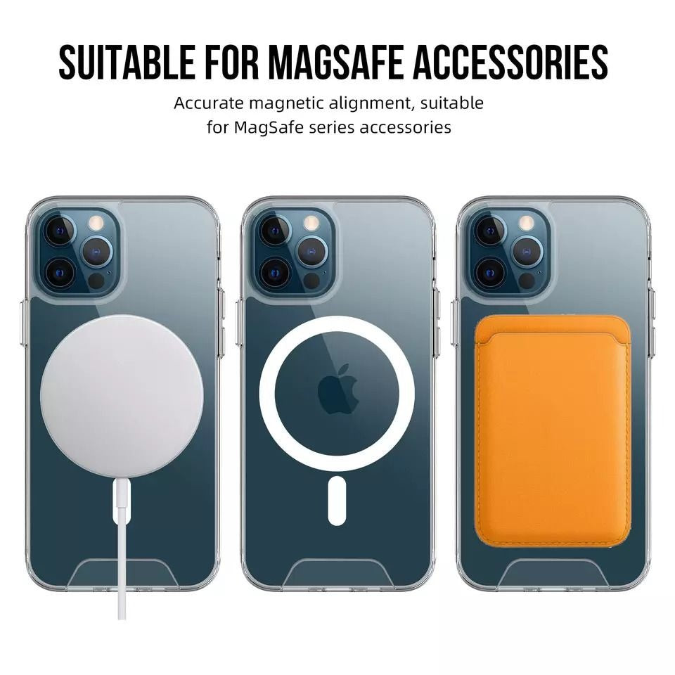 Clear Case / Cover MagSafe Support Magnetic For Apple iPhone 13 Pro