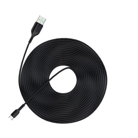 3A 5m Extra-length Fast Charging Type-C/Micro Cable - 1 Pack