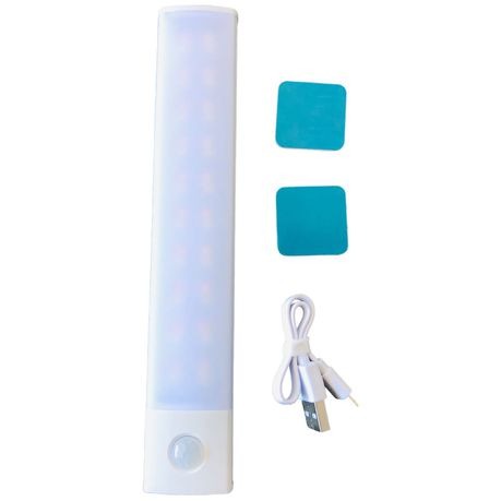 20cm Motion Sensor Intelligent LED USB Rechargeable Magnet Closet LED Light