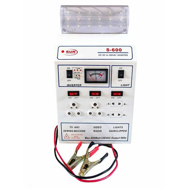 Sun Inverter with Light 600Watt