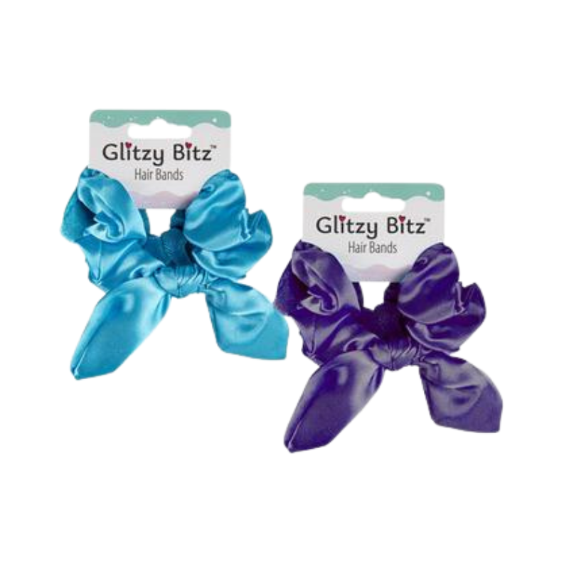 Hair Band Scrunchie Bunny Ears-2 Pack