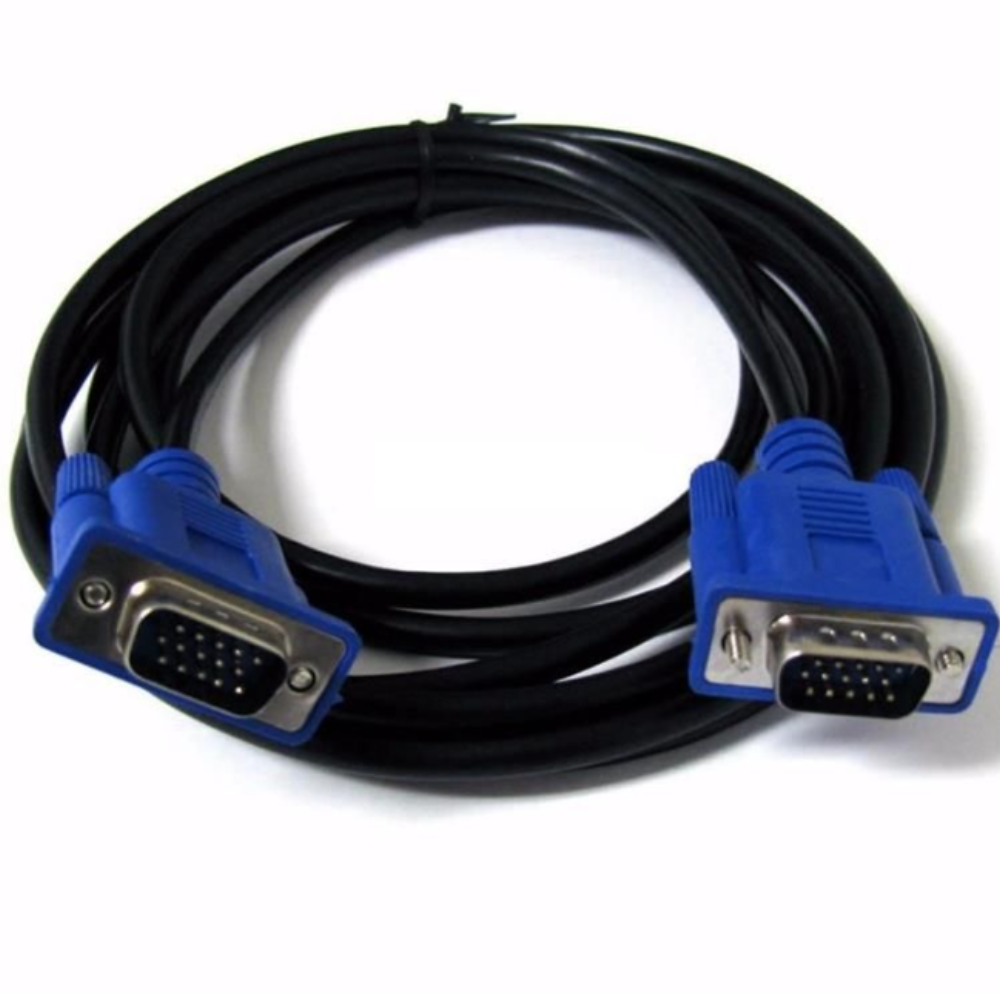 VGA Cable 1.5m - Male to Male VGA Adapter VGA Cable for PC, TV, Laptop