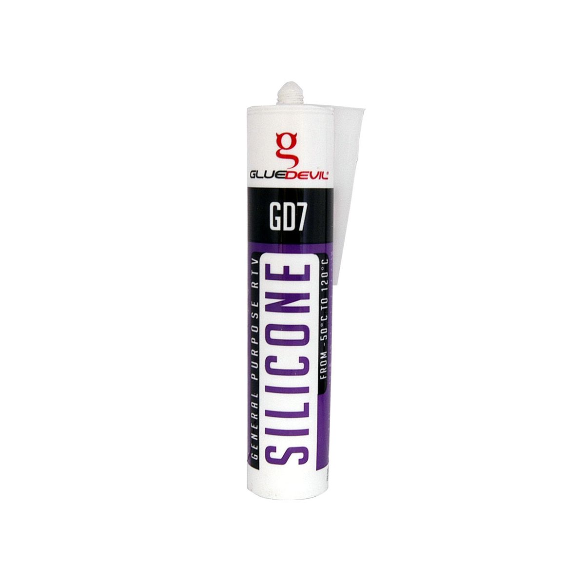 Glue Devil - Silicone - Clear - House - 260ml