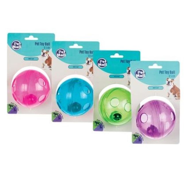 Pet Mall - Pet Toy Ball With Bell x 4