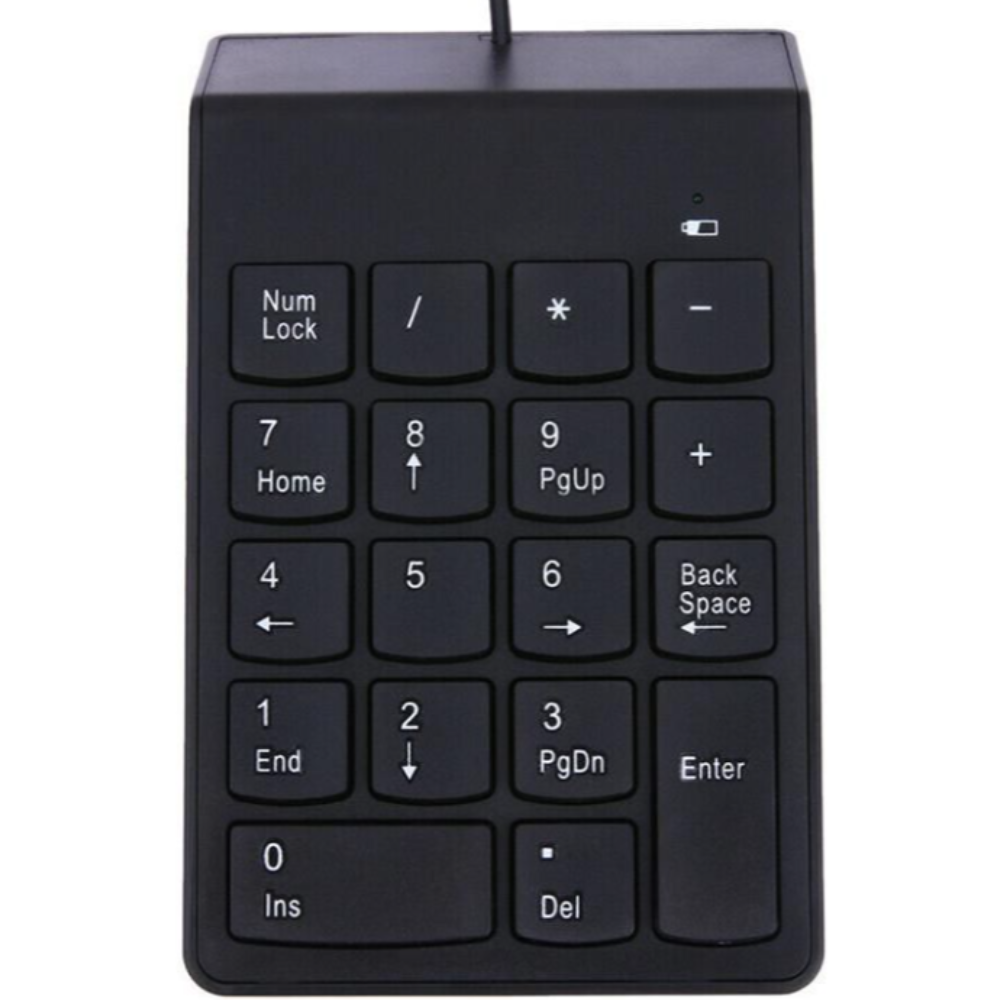 Mini Wired USB Numeric Keypad - Number Pad for Laptop, Number Keyboard