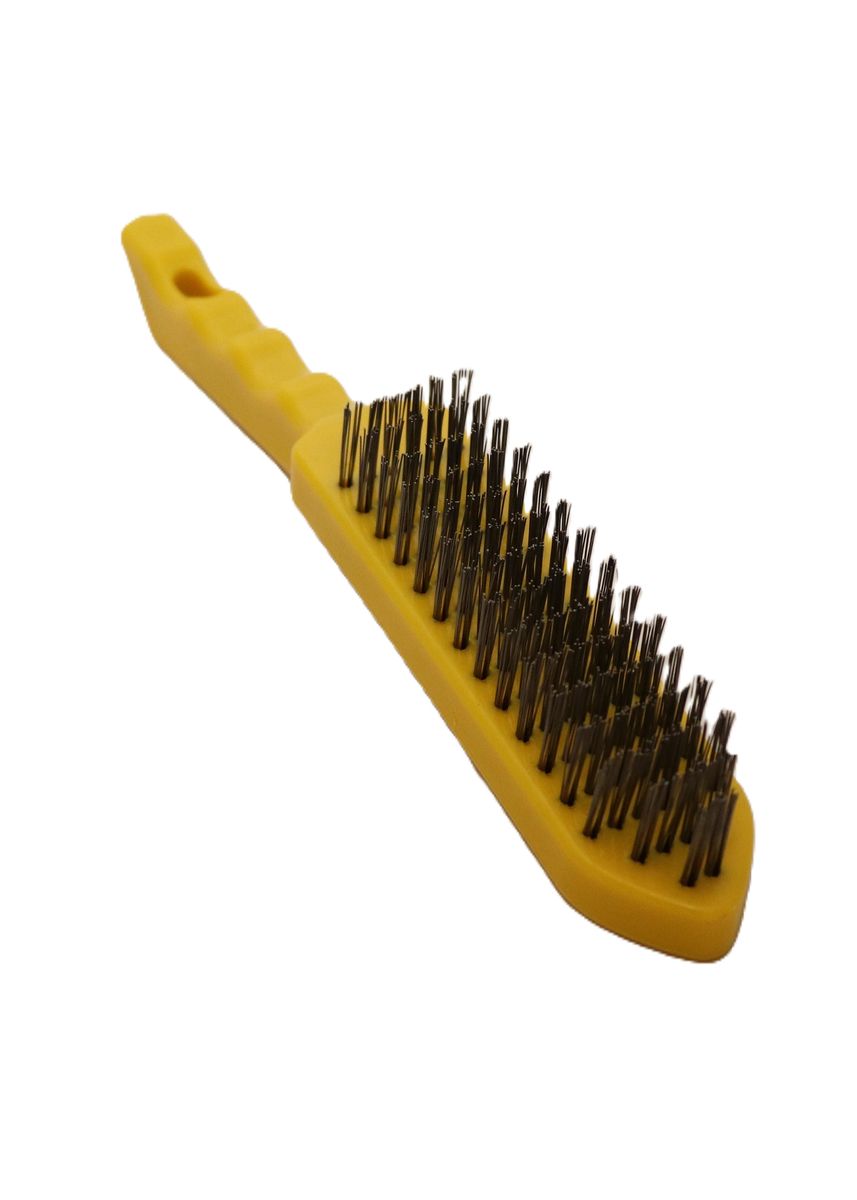 Braai Brush or Grill Brush - Hard Plastic Handle, Steel Bristles