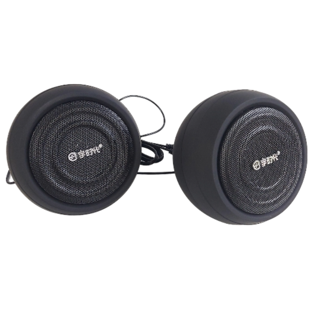 Dual Speakers 3W V03 - Computer Speakers - Black