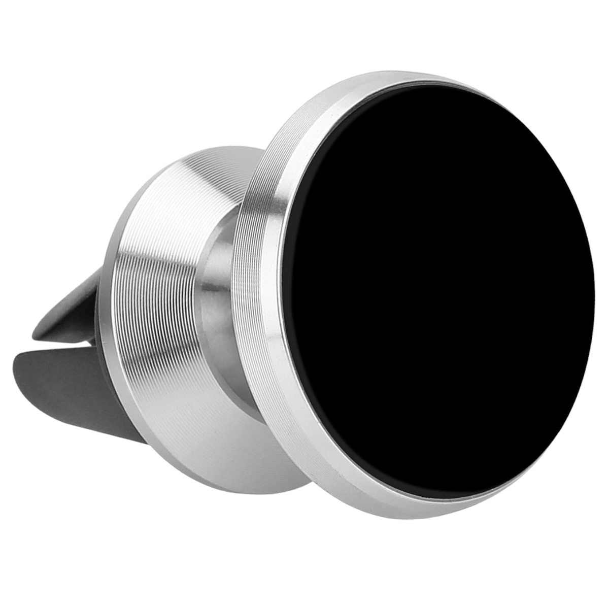 Allison - ALS-H363 - Magnetic Clip-On Car Phone Mount - Silver