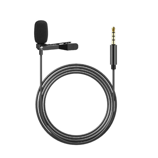 Lavalier Microphone With 3.5mm Connector - Black