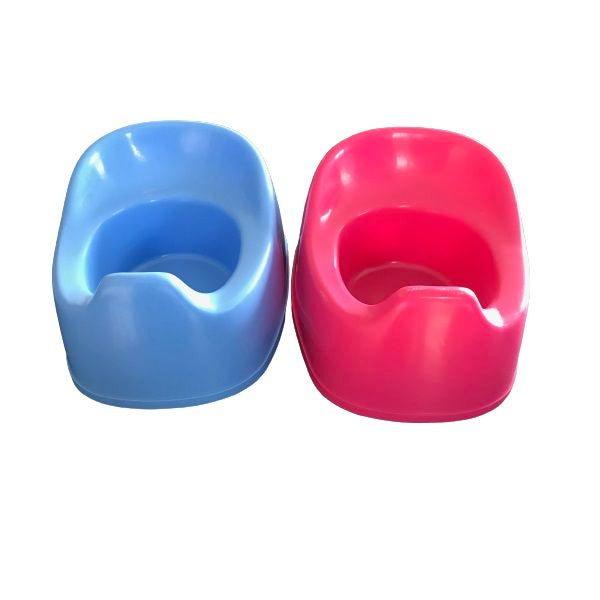 Baby Potty - Plastic Pink & Blue (Set of 2)