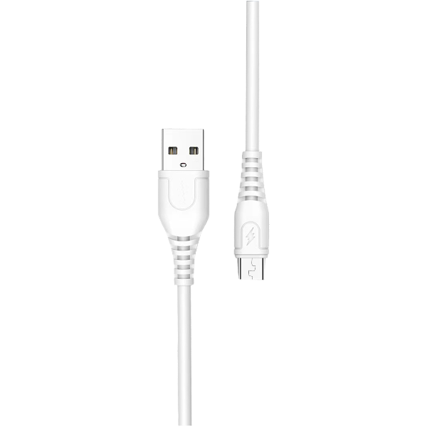 WUW - X166 - Fast Charging USB To Micro USB Charging Cable - 1M - White
