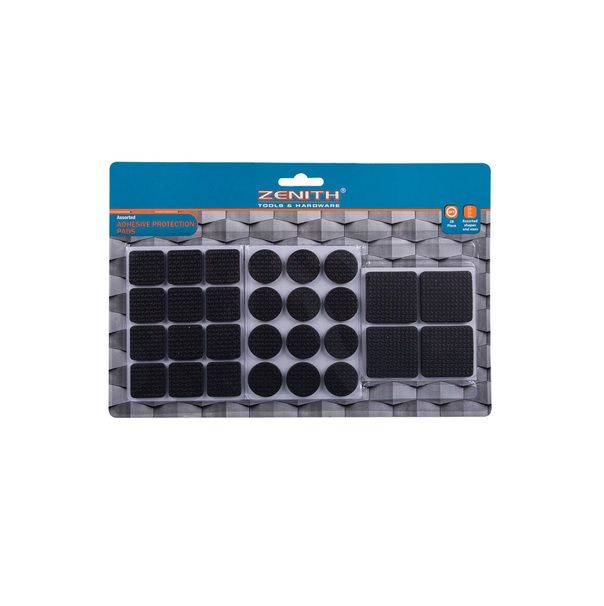 Adhesive Protector Pads Combo Pack - Black