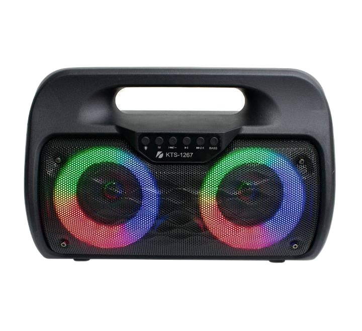 KTS-1267 Wireless Bluetooth Speaker with FM Radio, USB, and TW