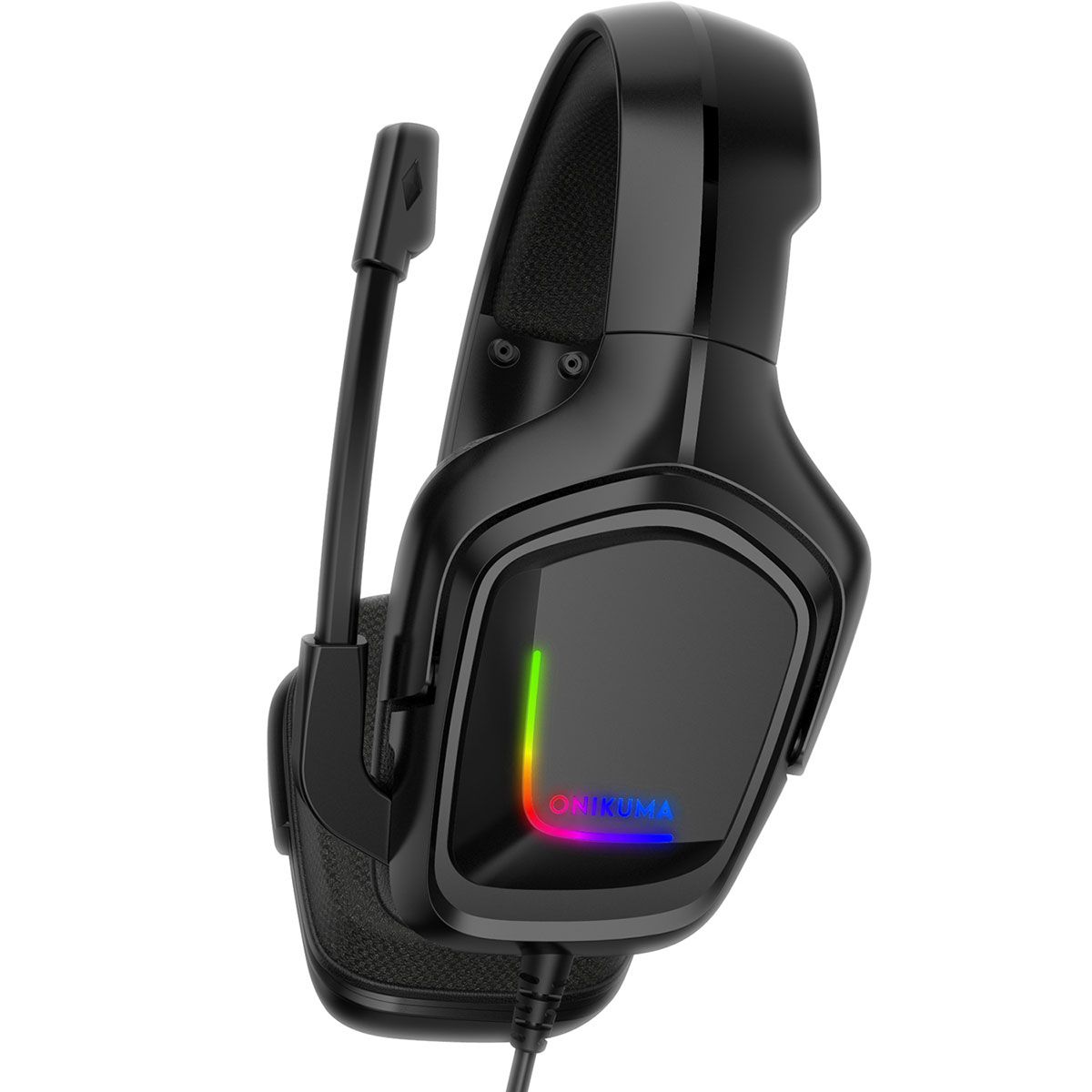 Sweg Professional Headset RGD Light wired with MIC Onikuma K20 Black