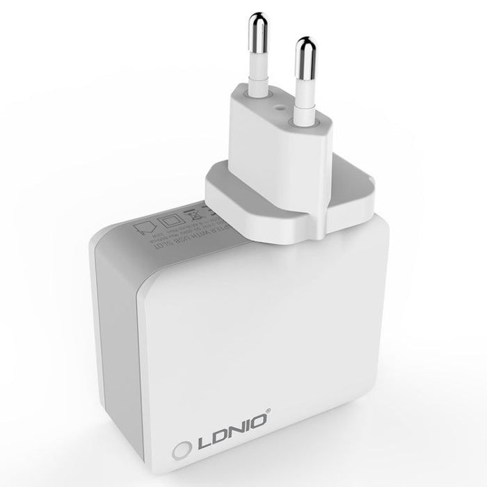 Efficient Charging Companion LDNIO A4403 Smart Travel Charger with 4 ports