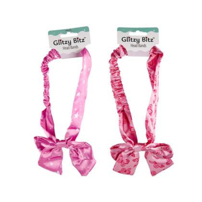 Hair Band Bow - Design - Pack of 2