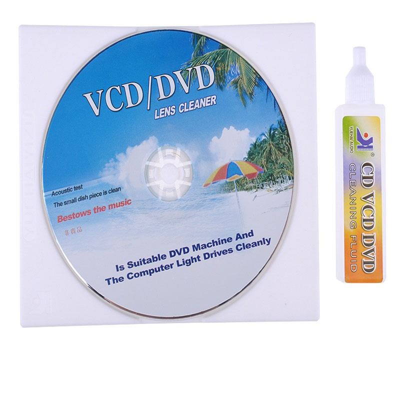 Universal Disc Cleaner for CD/DVD/VCD