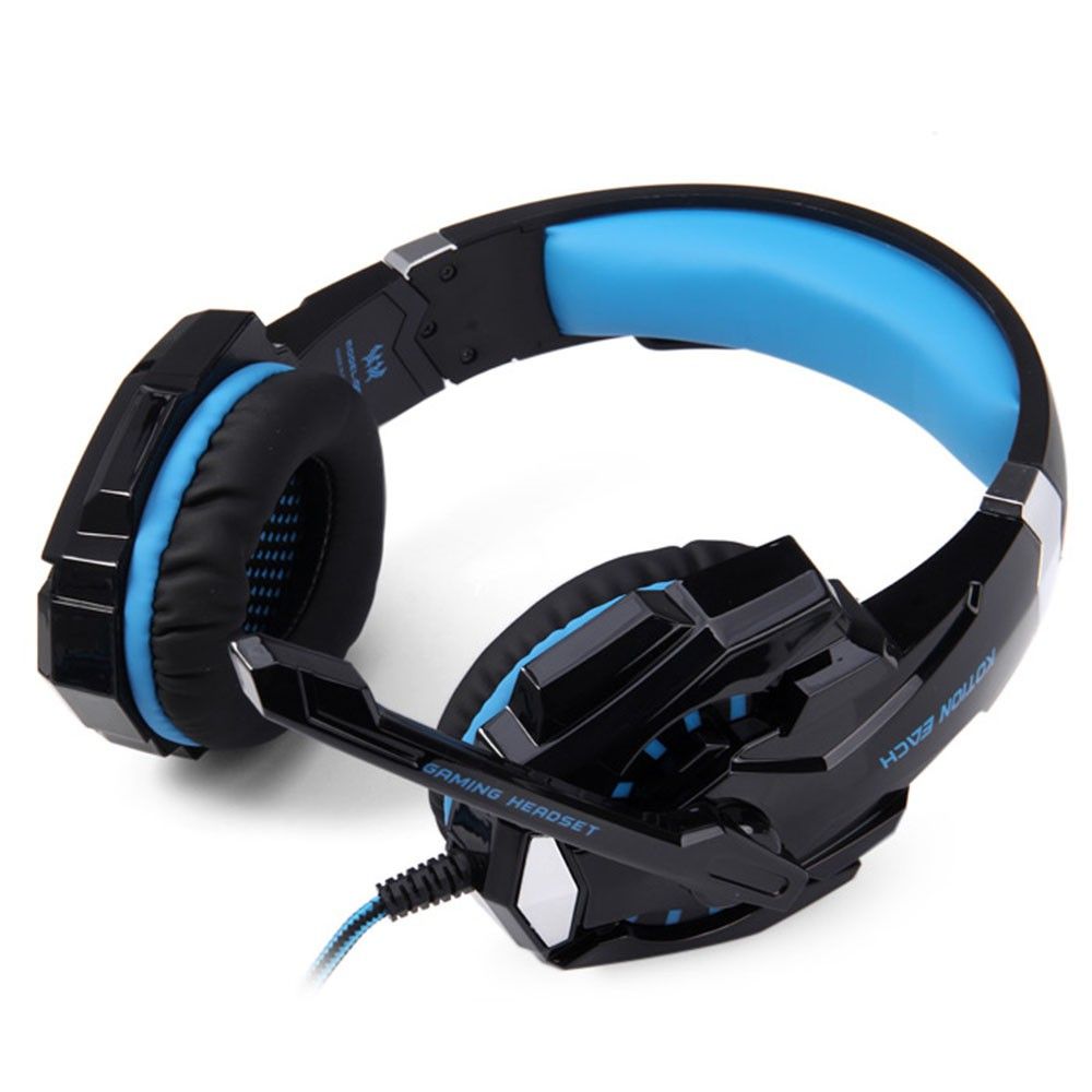 Gaming Headphones Kotion G9000 Gaming Headphones with Mic – Blue