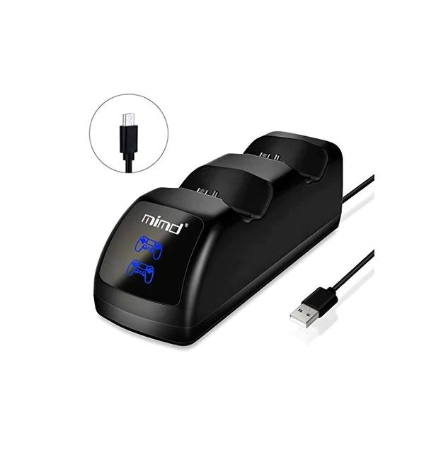 DW Mimd PS4 Controller Charging Stand for PS4/PS4 Slim/PS4 Pro