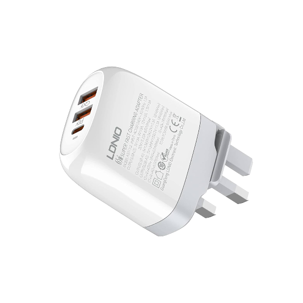 LDNIO - A3511Q - Fast Charging Adapter - With Type C Cable