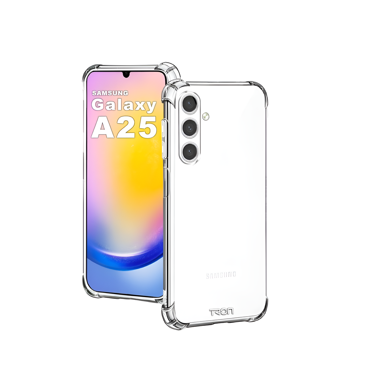 A25 transparent protective cellphone cover