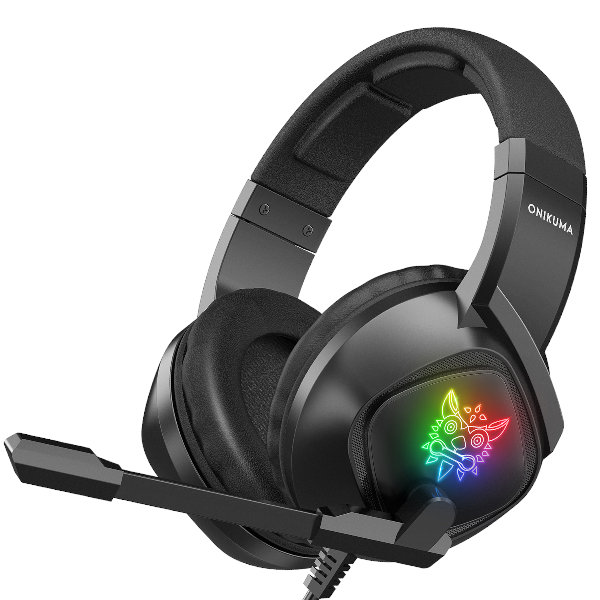 ONIKUMA - K19 - Gaming Headset With 3D Surround Sound And Microphone -Black